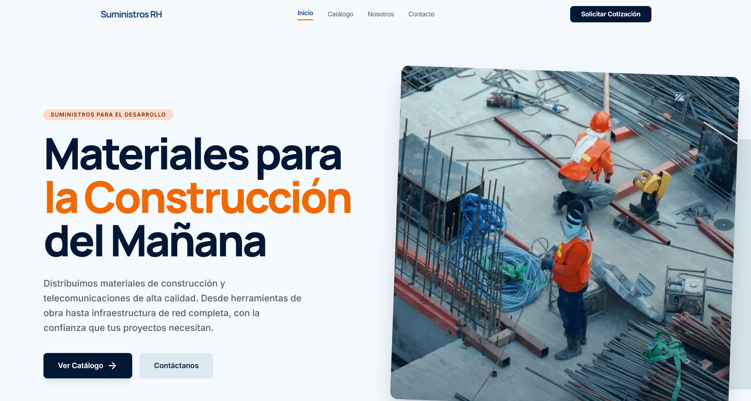 Catálogo y Cotización para Distribuidoras